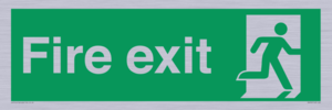 Final fire exit